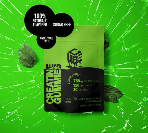 Creatine HCL Gummies - Sour Apple