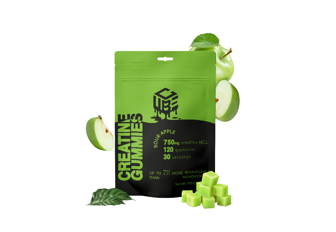 Creatine HCL Gummies - Sour Apple